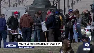 Rally Held At Utah State Capitol In Support Of Second Amendment