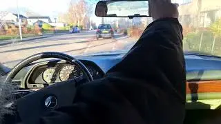 W126 life. Going for gasolina