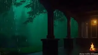 Heavy Rainstorm with Rolling Thunder - Soothing Sounds for Stress Relief and Deep Sleep