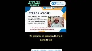 Refining the Sales Zoom Call: A Step-by-Step Guide | Part 8  #SalesStrategy #ZoomSales #SalesTips
