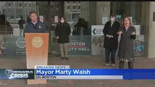 Coronavirus Surge Prompts Boston To Institute Recommended Curfew, Ask Residents To Cover Faces