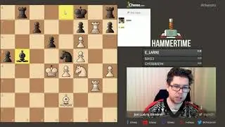 Sjakkoppgaver med Jon Ludvig Hammer