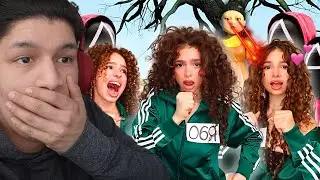 Real Life Squid Game Gets Crazy! Kalogeras Sister Reaction