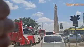 Nairobi city drive, African Capital