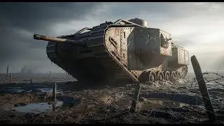 Tanque MK-1 Abandonado Durante A&ntilde;os &ndash; Restauraci&oacute;n Completa (ASMR)