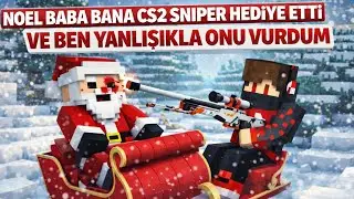 Noel baba bana Noel hediyesi getirdi 😉 #ytdayibenionecikarnolur #minecraft #minecraftcs