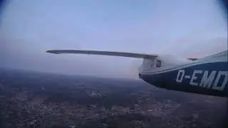 Evening Flight EDLE EDRY with a Cessna Silver Eagle