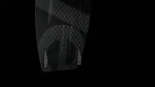 kitelement | re solve black - freestyle carbon split kiteboard