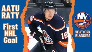 Aatu Raty #16 (New York Islanders) first NHL goal Dec 23, 2022