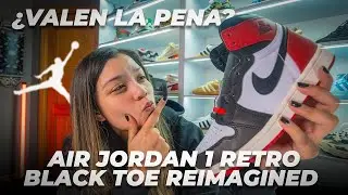 Este es el verdadero Air Jordan 1 Retro que salio Black Toe 🔥👟
