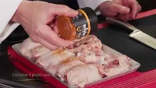 Sovracosce di pollo con Rub Chicky