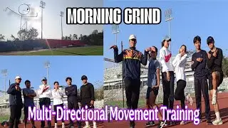 Morning Practise vlog , Multi-Directional Movement Training, General Exercise.