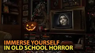 Halloween Ambience - The Horror Show on TV - Immersive 1980s Halloween