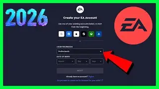 Как создать аккаунт EA (метод 2026 года)