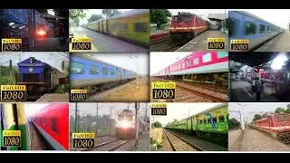 10 IN 1 HIGH SPEED COMPILATION.....RAJDHANI , SHATABDI , DURONTO , JANSHATABDI ALL IN ONE