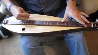 Amazing Grace Western Cedar/walnut Electric Teardrop Dulcimer