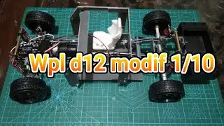 Wpl d12 modif jadi rc 1/10
