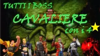 Difficolt&agrave; Cavaliere - Tutti i BOSS con i 4 STELLE! - Marvel Contest Of Champions