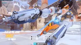 Overwatch Best Tracer Pro Kabaji Showing His Sick Tracking Skills -POTG-