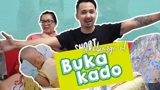 Buka kado baby el #keluargael