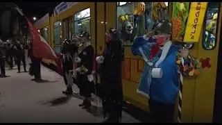 Morgestraich an der Covid-Nicht-Fasnacht 2021. Telebasel-Beitrag von Michel Schultheiss & Debi Rullo
