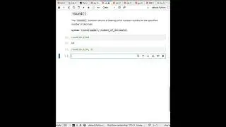 round built-in functions in Python #python #shorts #round