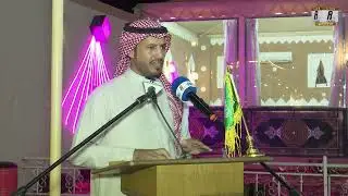 زيارة الشيخ محمد بركه بن سماعيل بن مبيريك أمير حرب للشيخ عويضه بن عوض الزبالي في منطقة حجر