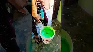 colour mixing light green