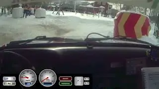 Rally Sweden Historic 2018 SS11 Varg&aring;sen Peter Engstr&ouml;m & Ida Lidebjer Granberg