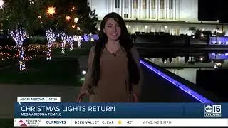 Mesa Arizona Temple Christmas Lights returns: Here&rsquo;s what you need to know