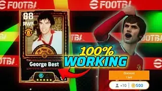 Best Trick To Get 108 Rated George Best,Peter Schmeichel & Robson in eFootball2026🔥😱
