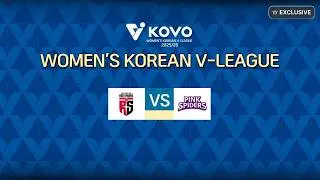🔴 LIVE | RED SPARKS VS PINK SPIDERS - VLEAGUE KOREA - LIVE SCORE