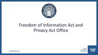 The Freedom of Information Act (FOIA): Requester Appeals Rights