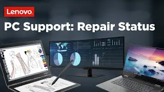 Lenovo PC Support: Repair Status