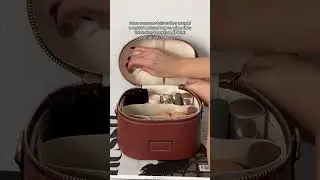 Owning an &Eacute;TOILE vanity case = the greatest journey ever 🤭 |  Makeup Bag | Oval Toiletry Case