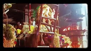 Ulsavam palluruthy veli temple .