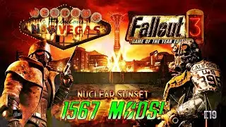 Nuclear Sunset TTW — Long 15 Day 3 (Fallout New Vegas • TTW) — Stream 19