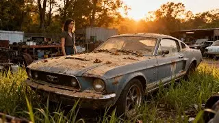 Rusted Ford Mustang Eleanor 1967