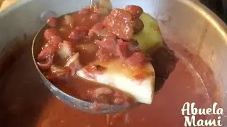 POTAJE FRIJOLES COLORADOS - CUBAN RED BEAN STEW
