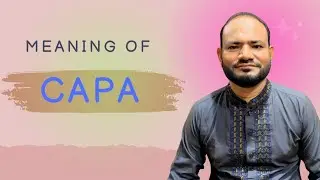 Meaning of CAPA