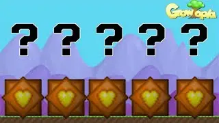 Growtopia - Making 3 Golden Items For Legendary Quest