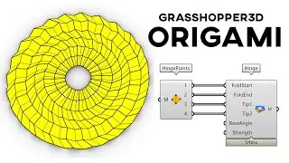 Grasshopper Kangaroo (Origami Structure)