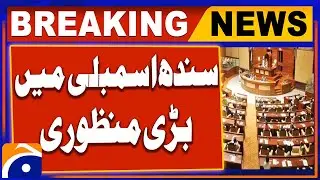 Sindh Assembly Approves 30 Trillion 56 Billion Rupees Budget: New Financial Year | Breaking News