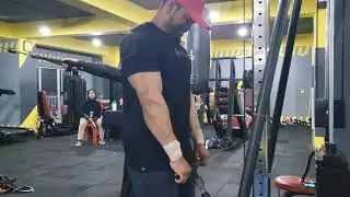 Arm's workout for size Gain || Bodybuilding contest prep WORKOUT || with @_Bitumoni_fitness