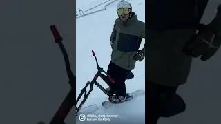 Playing with the Sledgehammer Skibikes!🔥