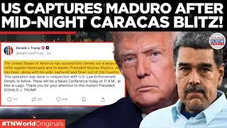 BREAKING: Trump Claims Maduro Captured In US Operation in Venezuela