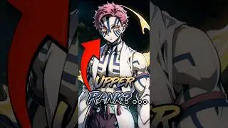 Kokushibu's upper rank 1 position - demonslayer facts #shorts #demonslayer