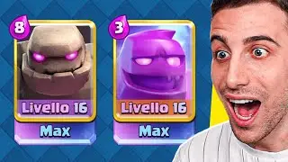 DOPPIO GOLEM in 1 DECK... Clash Royale ITA!