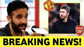 RUBEN AMORIM SENDS SHOCKING STATEMENT TO MICHAEL CARRICK AFTER WIN AGAINT ARSENAL! - MAN UNITED NEWS