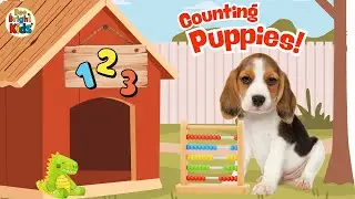 🐶 Puppy Number Song | Learn Numbers 1 to 10 for Kids #kidslearning #counting